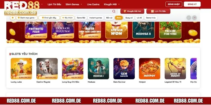 Giới thiệu tổng quan về nổ hũ RED88